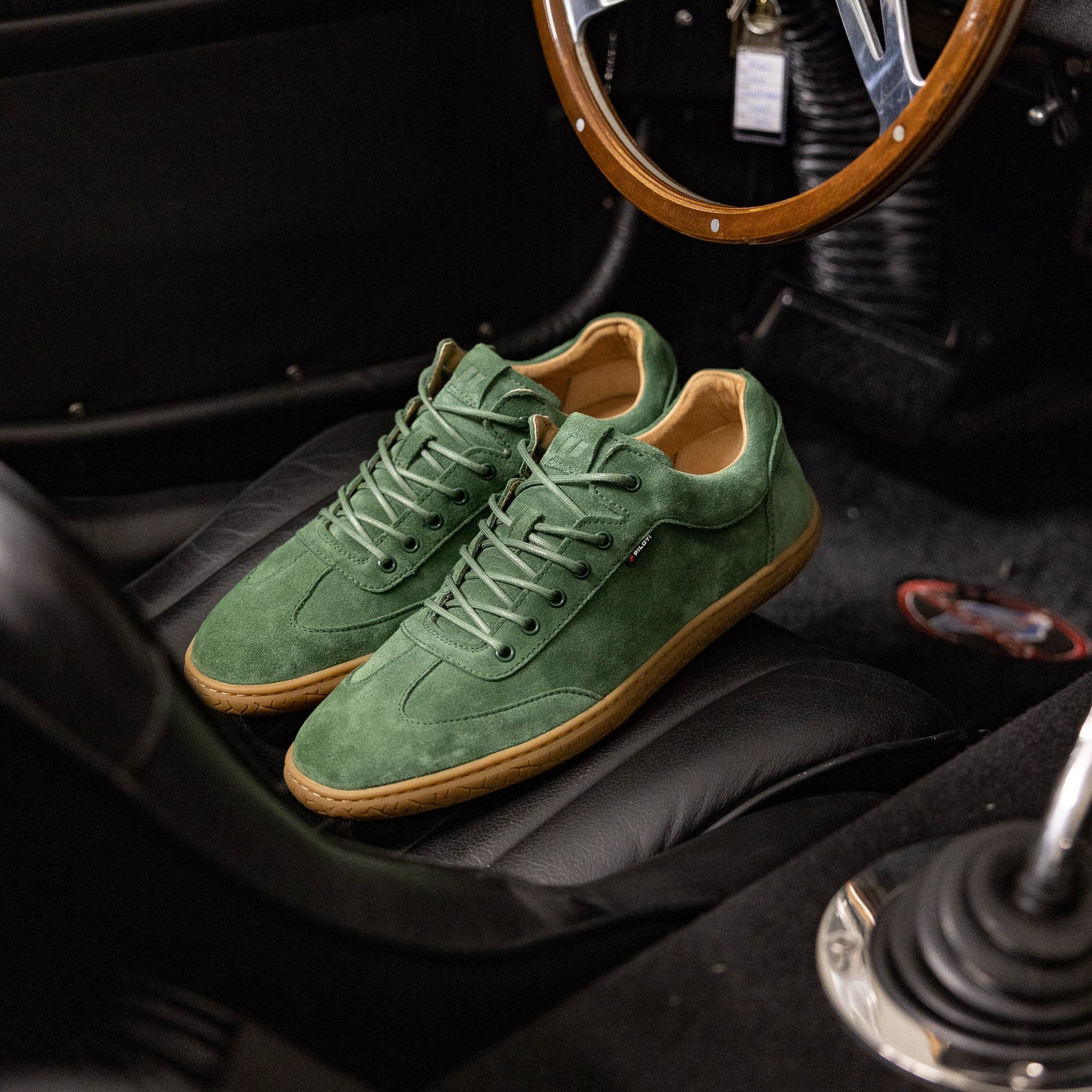 Men's Suede Shift Driving Sneaker - Pine – Piloti